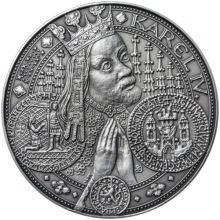 Nejkrásnější medallion I. Nové Město pražské - 1 kg Ag antique