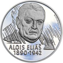 Alois Eliáš - 28 mm silver Proof