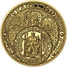 Nejkrásnější medallion III. - Císař a král zlato Proof