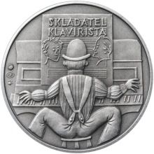 Jiří Šlitr - 90. výročí narození silver antique