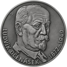 Ludvík Očenášek - 145. výročí narození silver antique
