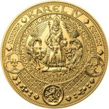 Nejkrásnější medallion II. Královská pečeť - 1 kg Au unc.