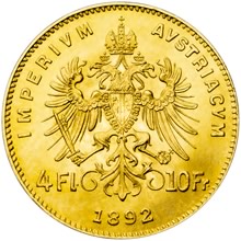 Náhled - 4 Zlatník - 10 Frank - Investiční zlatá mince