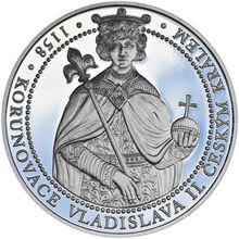 Korunovace Vladislava II českým králem - silver Proof