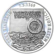 Erb Košice - 1 Oz silver Proof