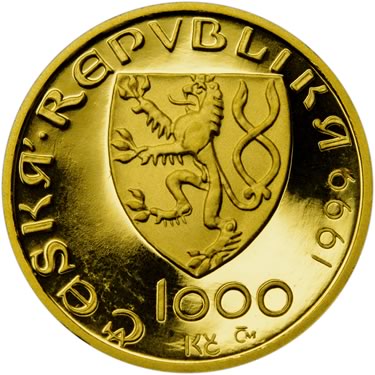 Náhled Averzní strany - 1999 - Proof - Karel IV - Karlštejn