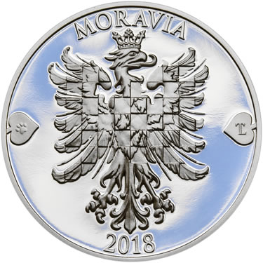 Náhled Averzní strany - 2018 - Proof - Moravská orlice - 5 dukát Ag