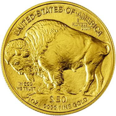 Náhled Reverzní strany - 1 OZ American Buffalo Gold Unc.
