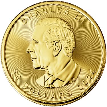 Náhled Averzní strany - Maple Leaf 1 Oz - Investiční zlatá mince