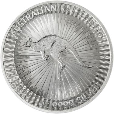 Náhled Reverzní strany - Kangaroo 1 Oz Ag Investiční stříbrná mince